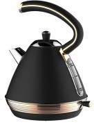 Bouilloire EDS 1,7 L noir / or rose 2200W
