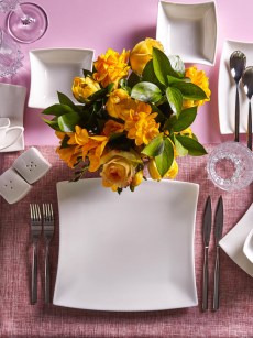 Ensemble de petit-déjeuner Karaca Perfect White 32 pièces pour 6 personnes