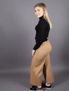 Pantalon ample côtelé à taille élastique Soul - taupe