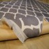 Tapis 180x280cm Rixos lavable antidérapant gris X-0049
