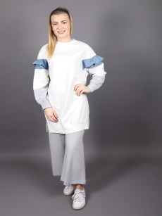 Pull classique soul - bleu 