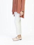  Pantalon poche double boutonnage -beige 5151