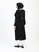 Veste chic à dégradé 8391 - noir