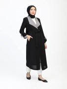 Veste chic à dégradé 8391 - noir