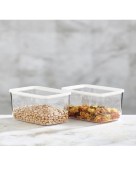 Boite de 3 lots de rangement 700ml - Blanc