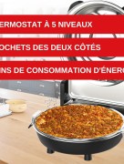 ERATEC - Four en pierre SET PM-27 Noir