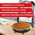 ERATEC - Four en pierre SET PM-27 Noir