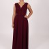 Robe longue sans manches Dans - violet