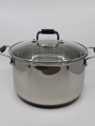 Batterie de cuisine en acier 10 pièces Almina