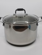 Batterie de cuisine en acier 10 pièces Almina