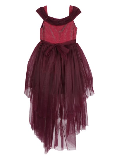 Robe à paillette Monita - bordeaux