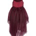 Robe à paillette Monita - bordeaux