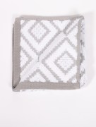 Lot de 3 serviettes invités ipekce vert losange 