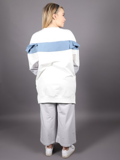 Pull classique soul - bleu 