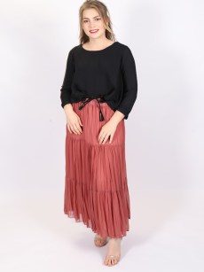 Jupe plissée ugs - rose