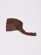 Bonnet satin - marron