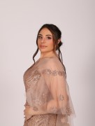 Robe de soirée chic Viore- rose pâle 