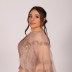 Robe de soirée chic Viore- rose pâle 