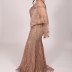 Robe de soirée chic Viore- rose pâle 