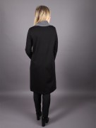 Tunique avec applique en cuir Kemal aydin - gris