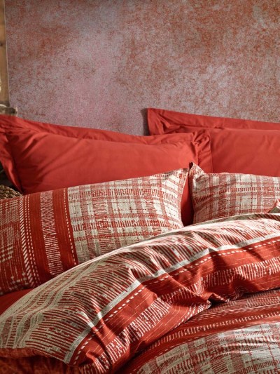 Ensemble housse de couette 1 personnes séries Toprak