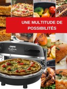 ERATEC - Four en pierre SET PM-27 Noir