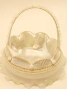 Panier à fleur Henné - blanc 