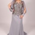 Robe à strass chic - gris