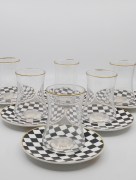 Verres à thé carré Schäfer 
