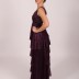 Robe à paillette flamenco - violet