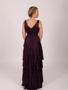 Robe à paillette flamenco - violet