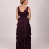 Robe à paillette flamenco - violet