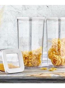 Boite de 3 lots de rangement 1200ml - Blanc