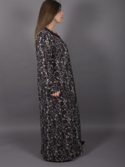 Robe longue à manches Hesna - violet 