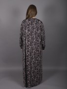 Robe longue à manches Hesna - violet 