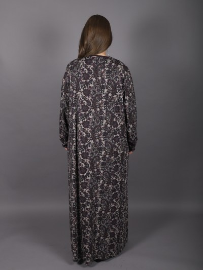 Robe longue à manches Hesna - violet 