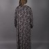 Robe longue à manches Hesna - violet 