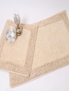 Tapis de bain Ipekce yedi tepe 2 pièces - taupe
