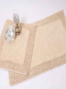 Tapis de bain Ipekce yedi tepe 2 pièces - taupe