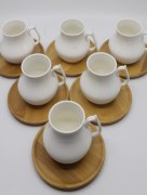 Verres à café bambou Almina AL.7411