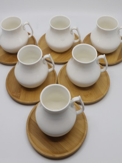 Verres à café bambou Almina AL.7411