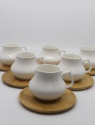Verres à café bambou Almina AL.7411