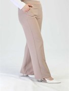 Pantalon poche simple Taupe 