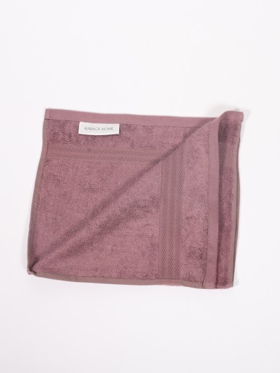 Serviette karaca home violet clair