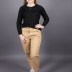 Jean mom avec poches Loreen - marron