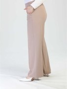 Pantalon poche simple Taupe 