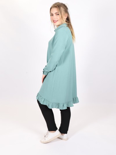 Tunique en crêpe ugs - menthe