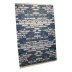 Tapis 80X150cm Rixos lavable antidérapant  bleu X-0215