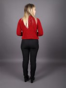 Pantalon poche double boutonnage -Noir 5151