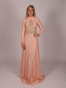 robe de soiree corail